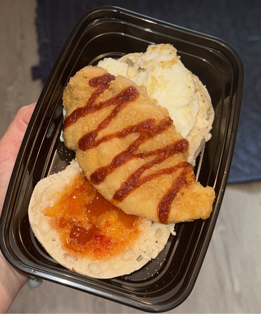 Spicy Chicken Breakfast Sandwich