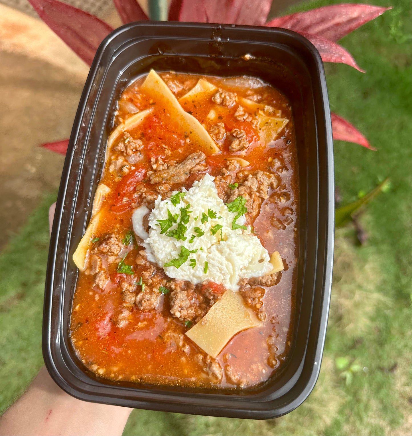 Lasagna Soup