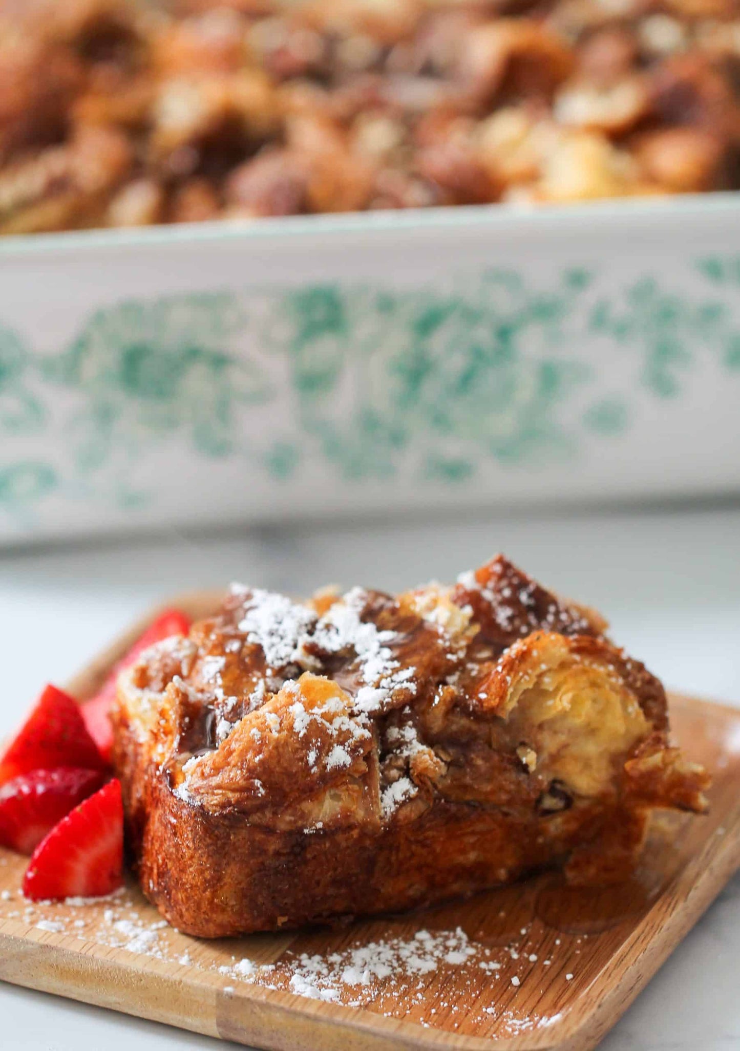 Caramel Pecan Croissant French Toast