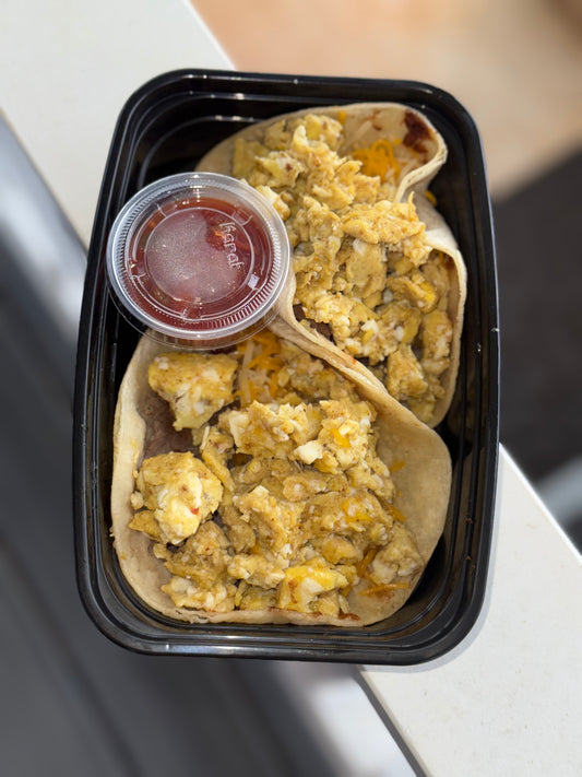 Breakfast Smash Tacos