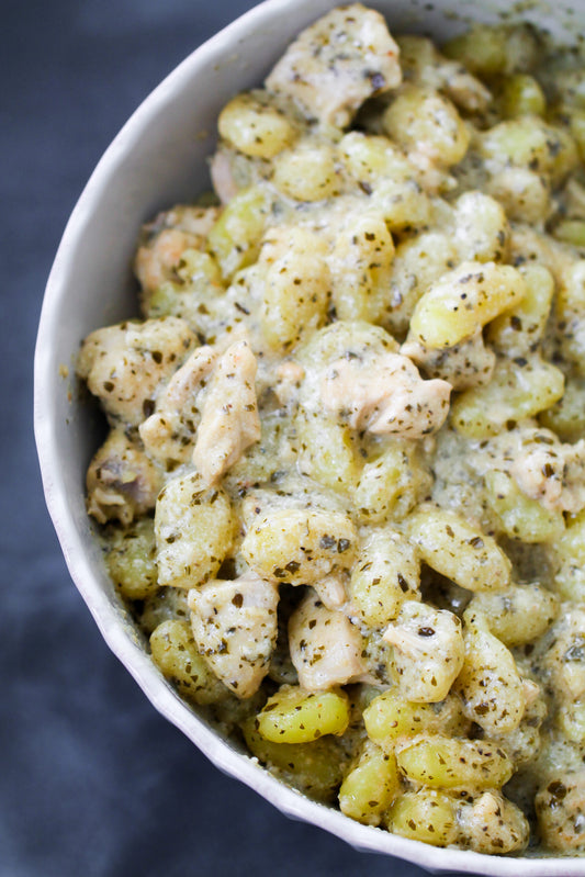 Creamy Pesto Gnocchi