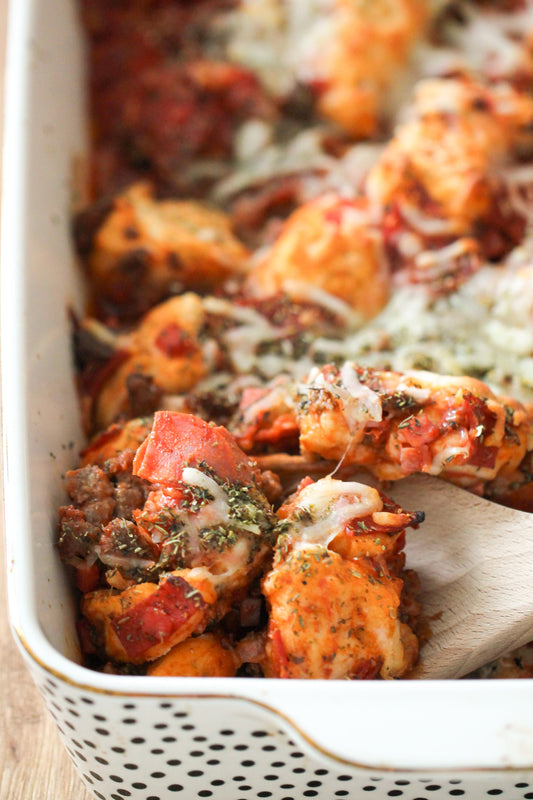 Meat-Lovers Pizza Bake