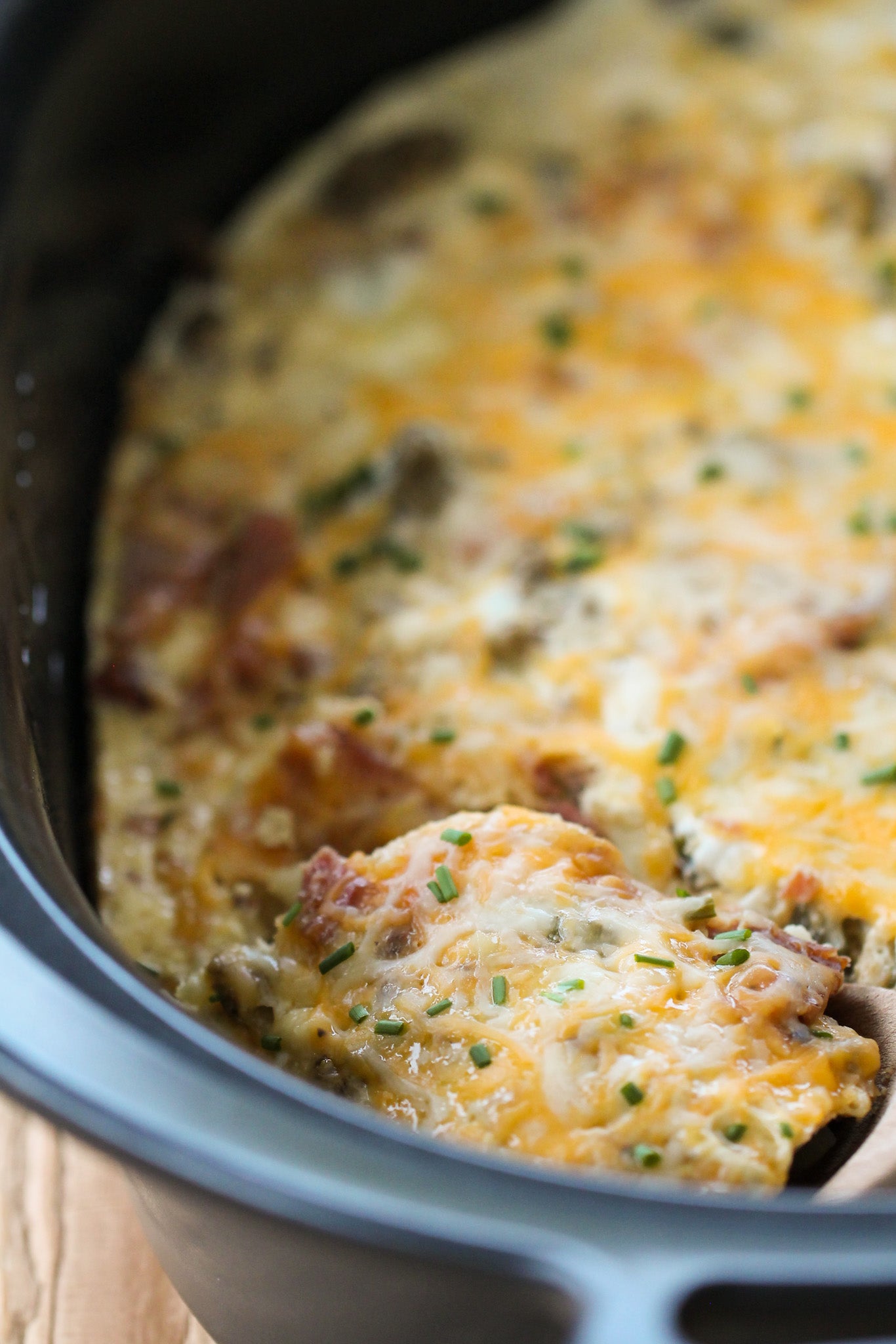 Ham + Sausage Breakfast Casserole