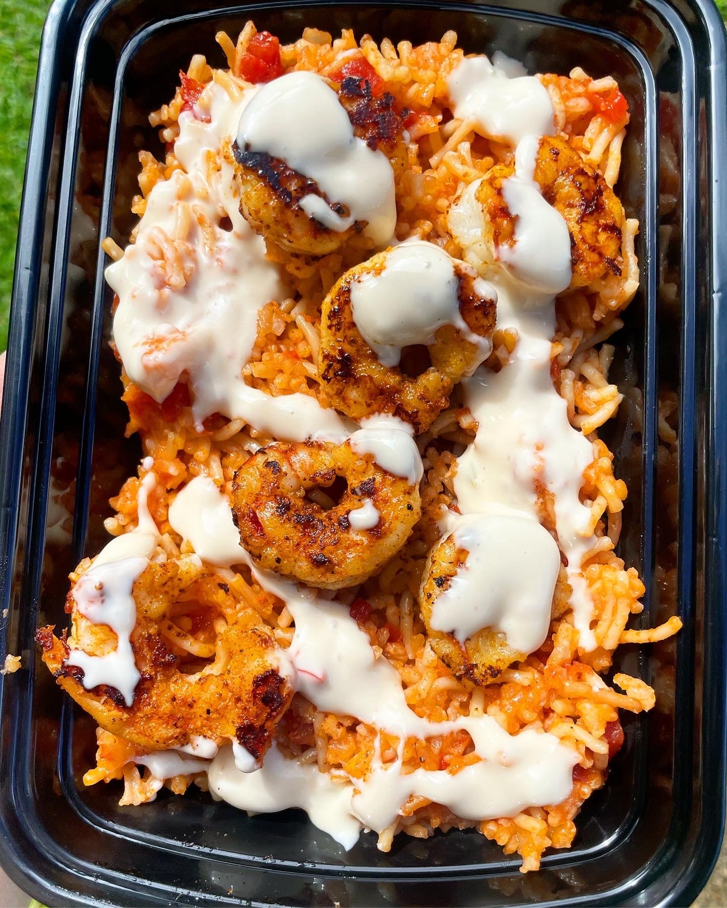 Arroz Con Pollo/Camarones