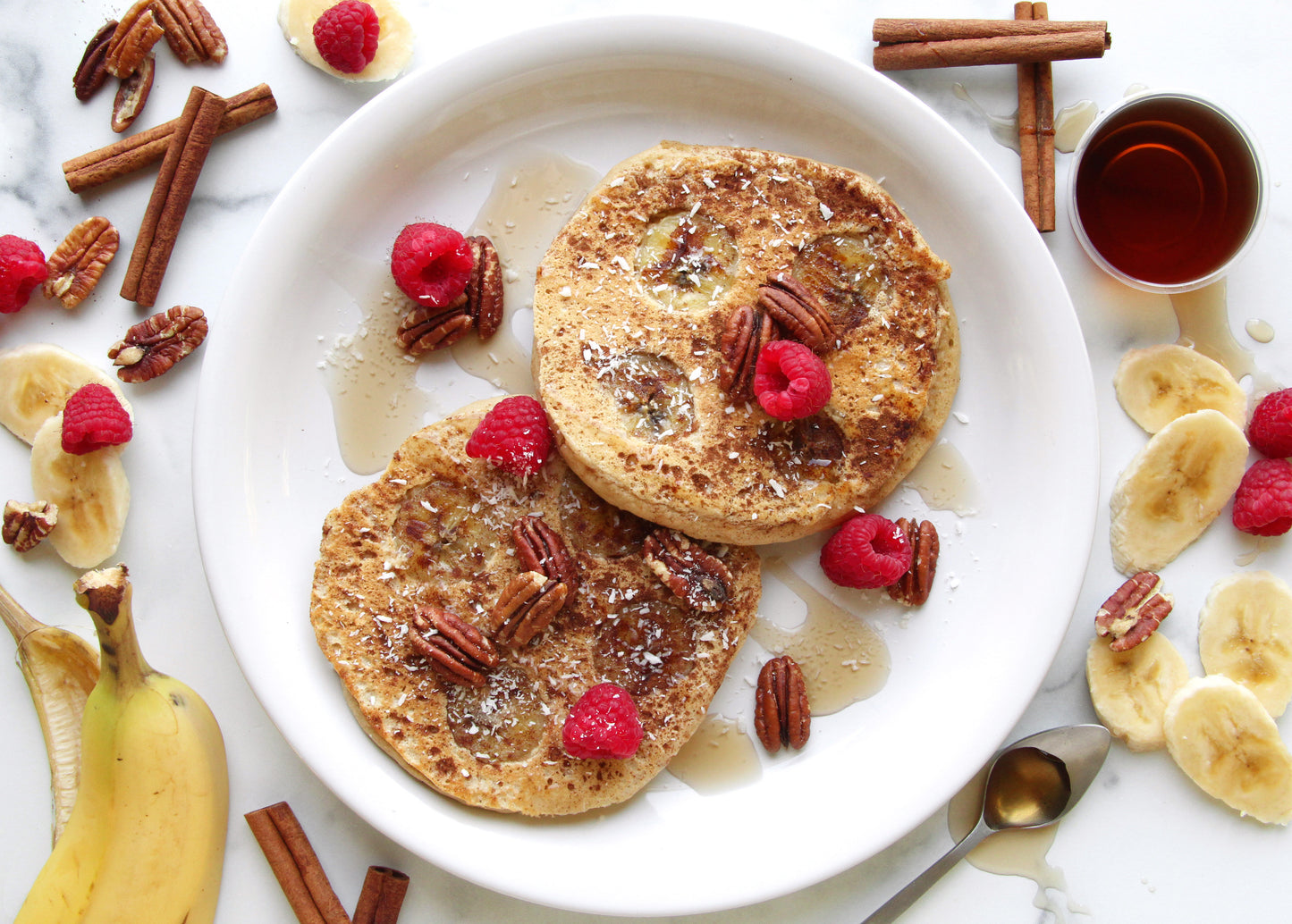 Banana Protein Pancakes